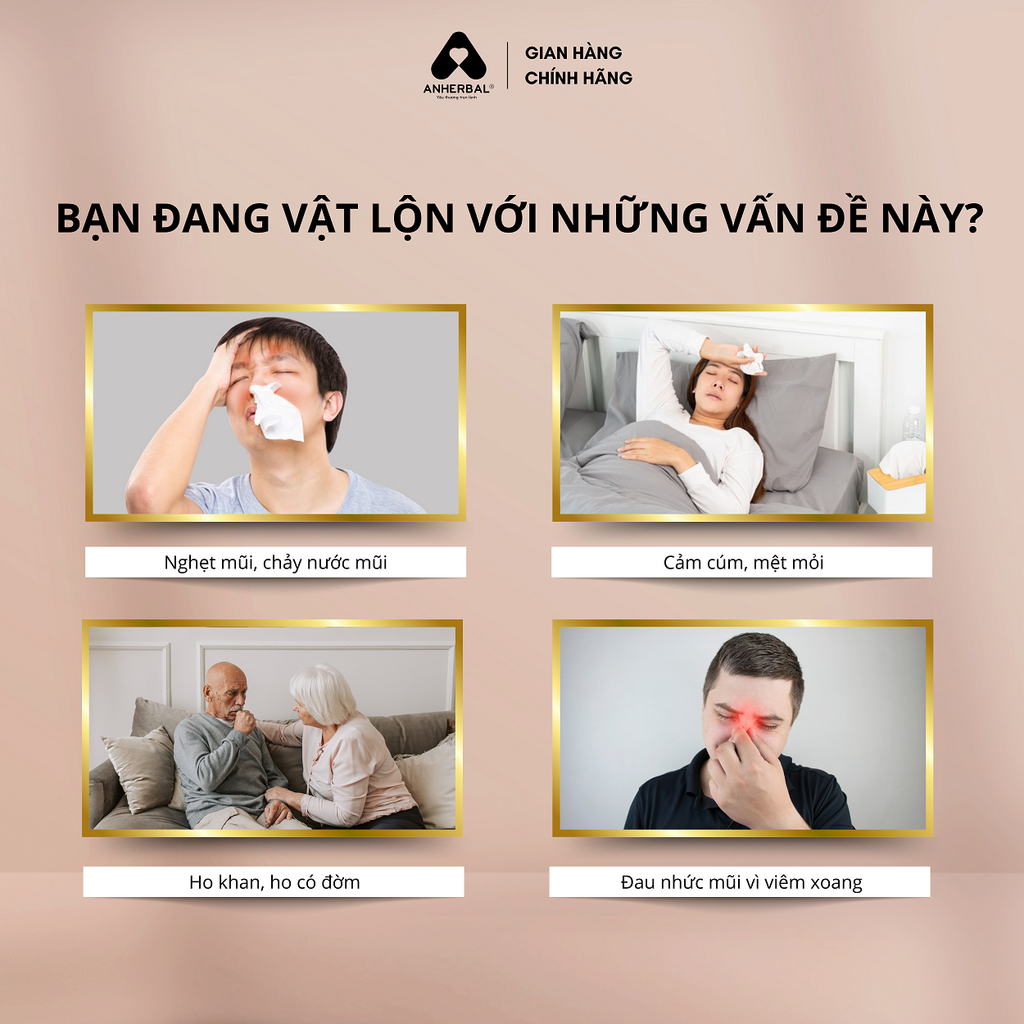 Thảo mộc Xông Tắm Xoang Cảm (Túi 1 lần)
