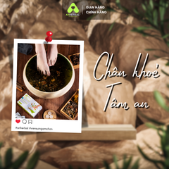 Viên sủi ngâm chân Thảo mộc và Tinh dầu Bạc Hà