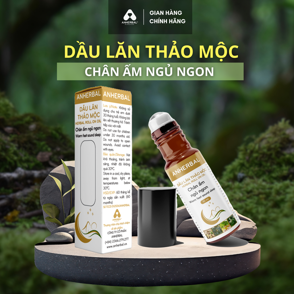 Dầu lăn Chân Ấm Ngủ Ngon