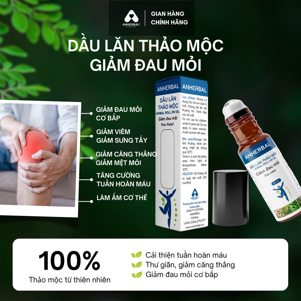 Dầu lăn Giảm Đau Mỏi