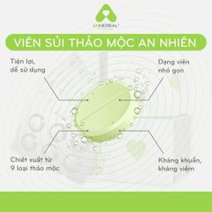 Viên sủi ngâm chân Thảo mộc và Tinh dầu Bạc hà