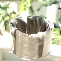 Túi ngâm chân vải gấp gọn, du lịch, công tác