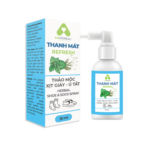Thảo mộc Xịt giày - Ủ tất THANH MÁT