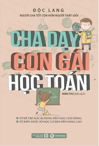 Cha dạy con gái học toán