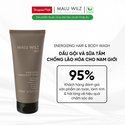 Energizing Hair & Body Wash 200ml