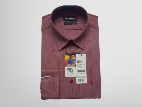 ÁO SƠ MI DÀI TAY 1S1160NR1/LBCZ ( SƠ MI HOA HỒNG )