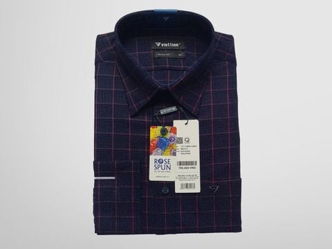 ÁO SƠ MI DÀI TAY 1S1119NR1/LBEZ ( SƠ MI HOA HỒNG )