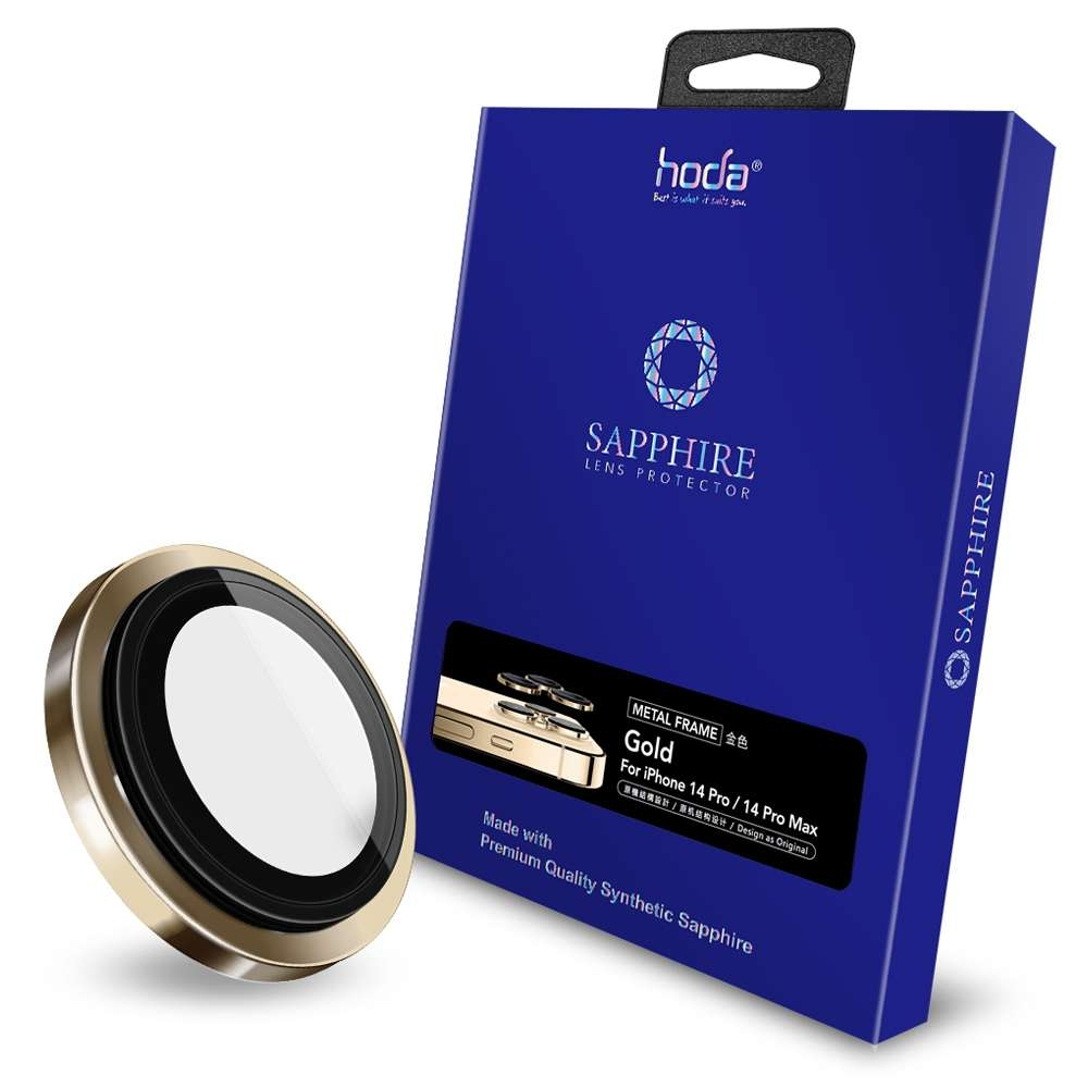  Miếng dán bảo vệ camera HODA Sapphire cho iPhone 14 Pro và 14 Pro Max 