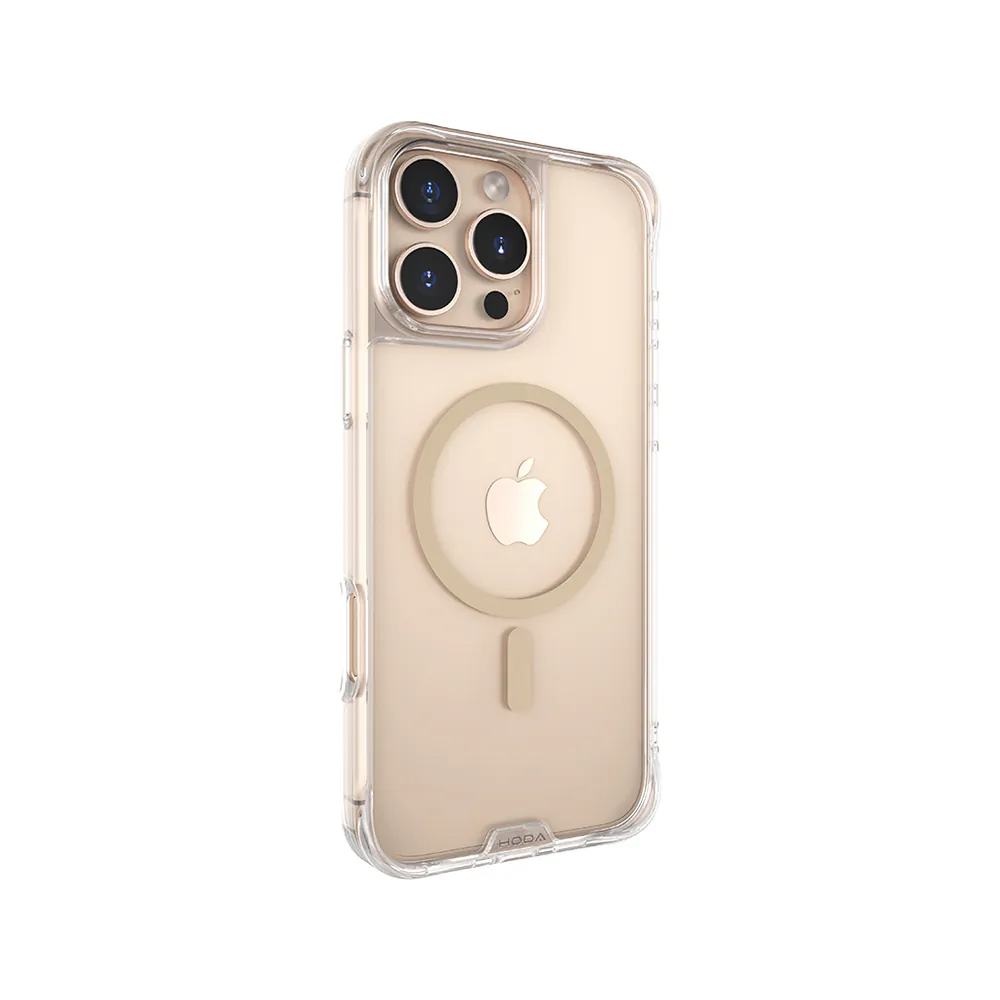  Ốp lưng Crystal Pro Glass Case with Magsafe iPhone 16 ProMax | hoda® 