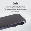  Kính cường lực kèm khung trợ dán HODA chống trầy AGbC by Corning cho iPhone 15 series 