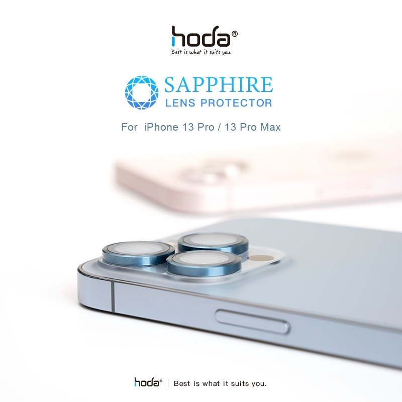  Miếng dán bảo vệ camera HODA Sapphire cho iPhone 13 Pro và 13 Pro Max 