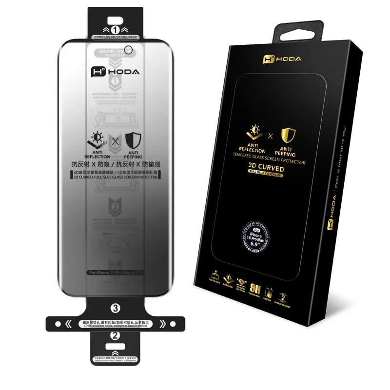  IPHONE 16 PROMAX 6.9'' CƯỜNG LỰC HODA 3D 2IN1 CHỐNG CHÓI + CNT 