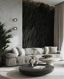  Nghệ thuật đắp khối - Tường giả đá 