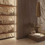  Nghệ thuật đắp khối - Tường giả đá 