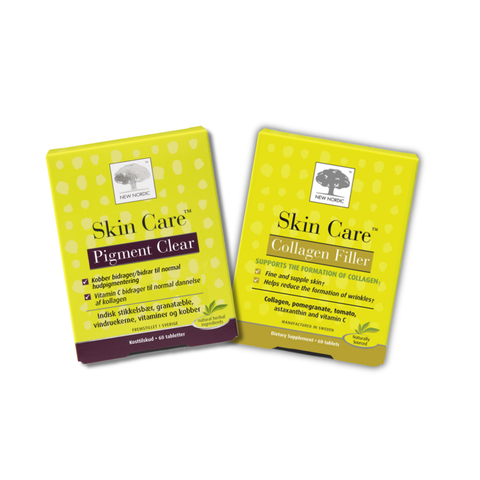 Skin Care Pigment Clear & Skin Care Collagen Filler