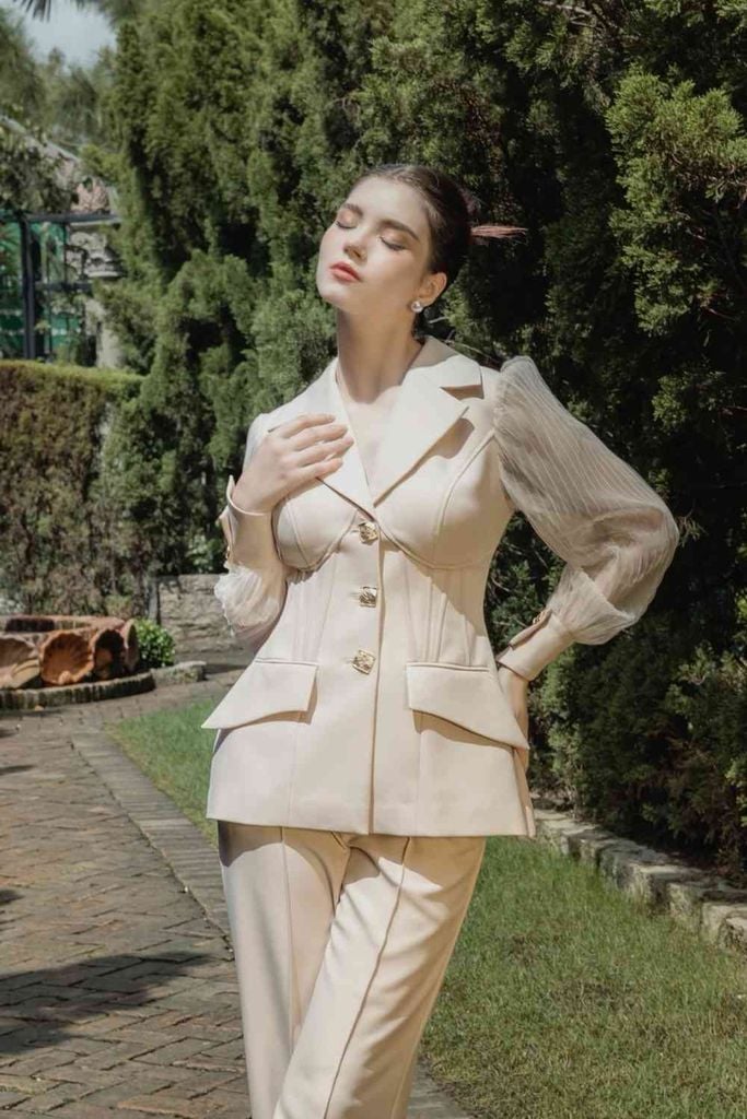 ÁO VEST CỔ 2 VE VS1030