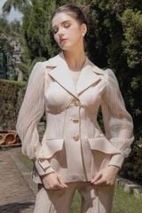 ÁO VEST CỔ 2 VE VS1030