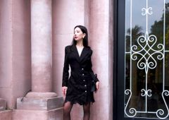 ĐẦM VEST LỬNG PHỐI REN CV002