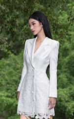 ĐẦM VEST LỬNG PHỐI REN CV002