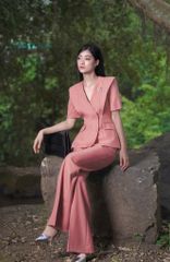 ÁO VEST NGẮN TAY CỔ V VS1048