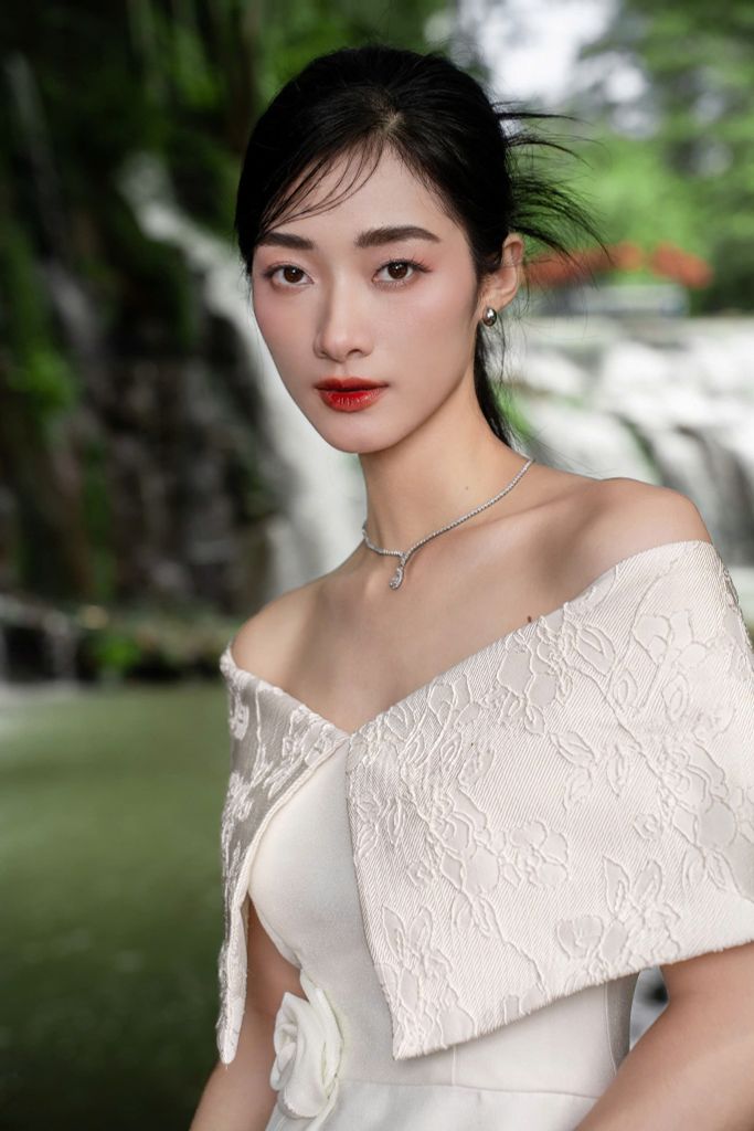 ĐẦM CHỮ A DÁNG NGẮN TRỄ VAI CV0003