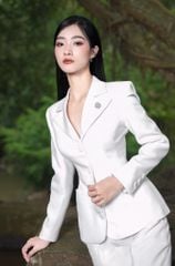 VS998 - Vest cổ 2 ve dáng ôm phòng hông - BELY