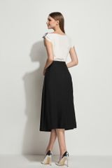 CHÂN VÁY XẾP LY DÁNG DÀI CẠP CAO CV888