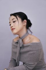 ÁO LEN TRỄ VAI TAY DÀI TÀ XẺ PHỐI DÂY RỜI NA004