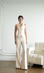 ÁO GILET CỔ TRÒN CVS002