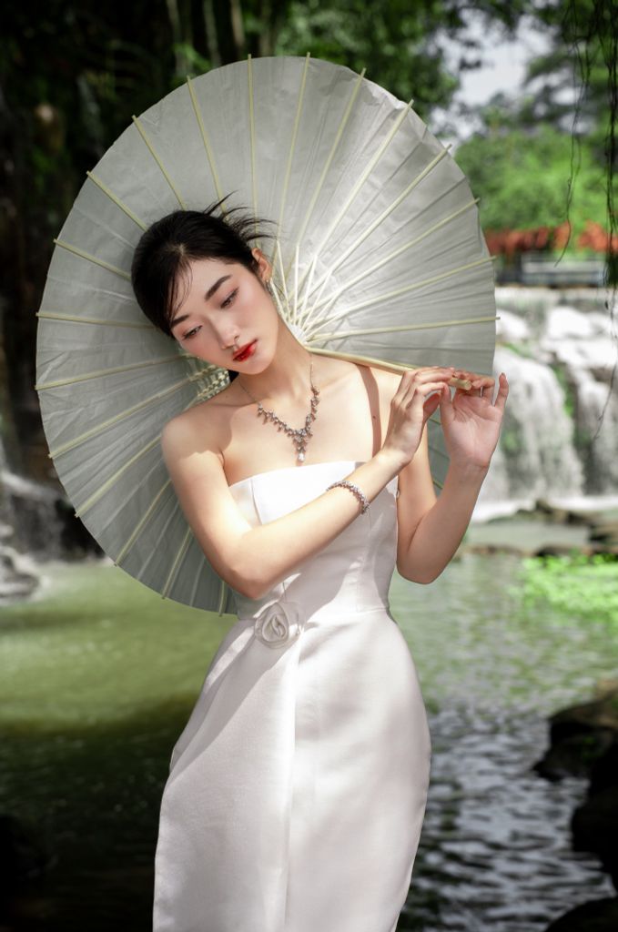 ĐẦM QUÂY BÚT CHÌ PHỐI TAY RỜI CV0009