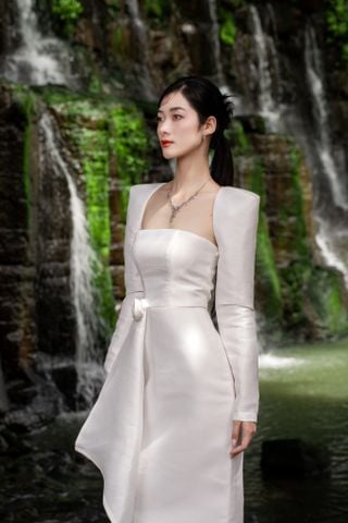 ĐẦM QUÂY BÚT CHÌ PHỐI TAY RỜI CV0009