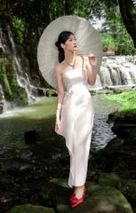 ĐẦM QUÂY BÚT CHÌ PHỐI TAY RỜI CV0009