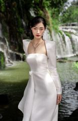 ĐẦM QUÂY BÚT CHÌ PHỐI TAY RỜI CV0009