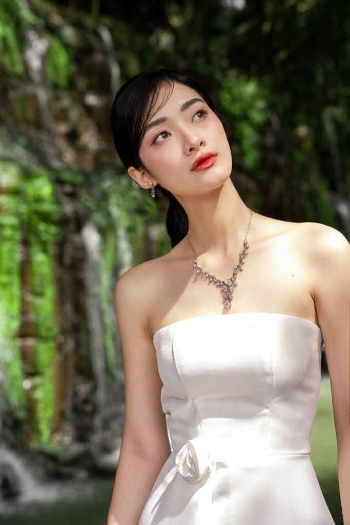 ĐẦM QUÂY BÚT CHÌ PHỐI TAY RỜI CV0009