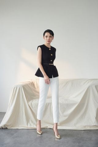 ÁO VESTON GHILE MỘT HÀNG KHUY VS1083