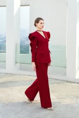 QUẦN TÂY DÁNG SUÔNG CẠP CAO Q982