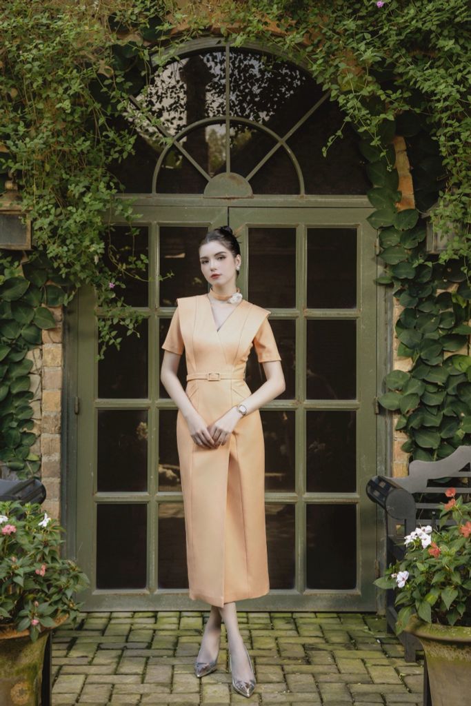 ĐẦM BÚT CHÌ VESTON NGẮN TAY V1029
