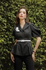 ÁO VESTON PEPLUM CỔ HAI VE VS1082