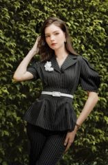 ÁO VESTON PEPLUM CỔ HAI VE VS1082