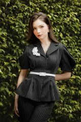 ÁO VESTON PEPLUM CỔ HAI VE VS1082