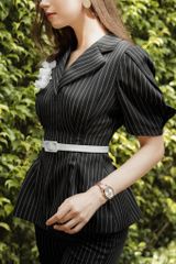 ÁO VESTON PEPLUM CỔ HAI VE VS1082