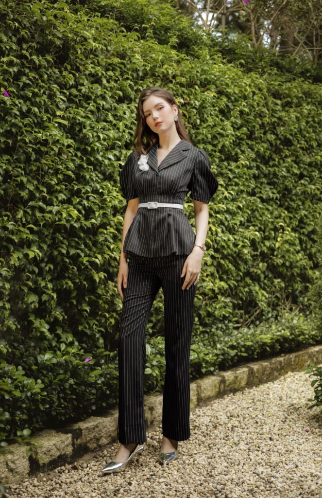 QUẦN CẠP CAO ỐNG VẨY DÁNG ĐỨNG Q798