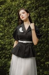 ÁO VESTON PEPLUM CỔ HAI VE VS1082
