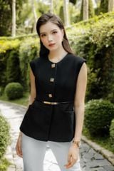 ÁO VESTON GHILE MỘT HÀNG KHUY VS1083