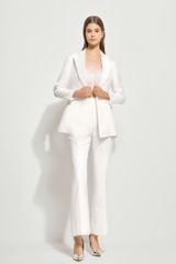VS961 - Áo vest eo dáng dài cổ 2 ve thiết kế 2 hàng khuy  - BELY