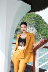 QUẦN CẠP CAO ỐNG VẨY DÁNG ĐỨNG Q798