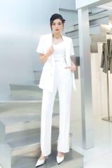 VS963 - Vest cộc tay dáng suông -BELY
