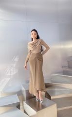 ÁO THUN LỆCH VAI TAY DÀI A1055