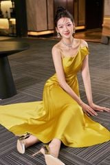 V976 - Váy đầm midi 2 dây - BELY
