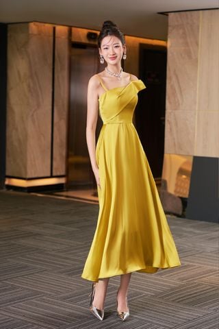 V976 - Váy đầm midi 2 dây - BELY